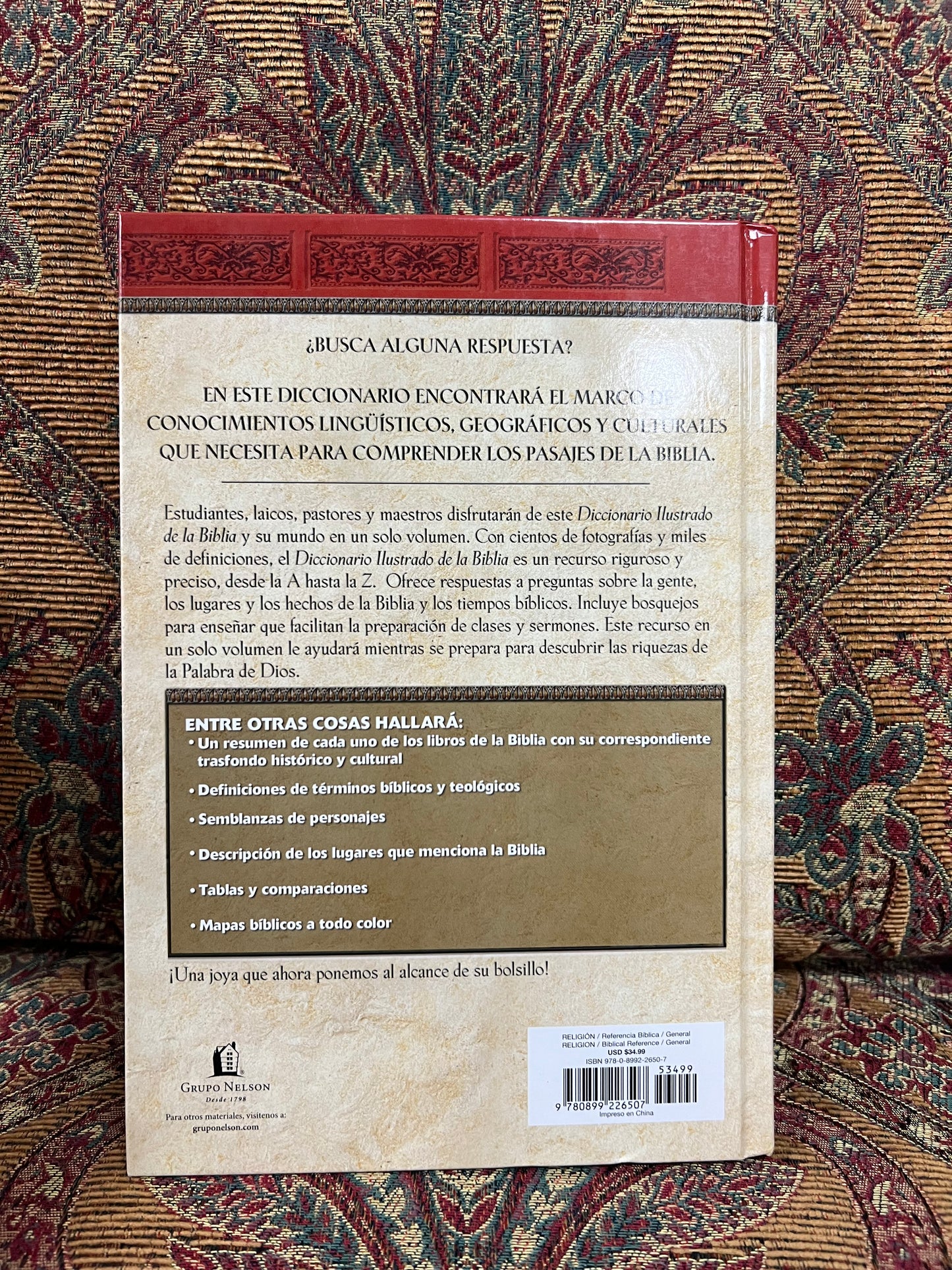 Diccionario Ilustrado De La BIBLIA