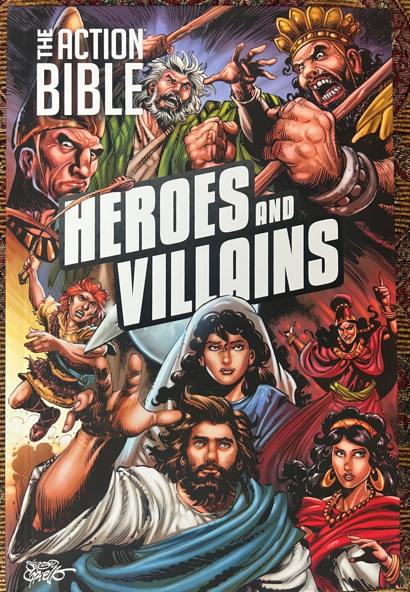 The Action Bible HEROES and VILLAINS