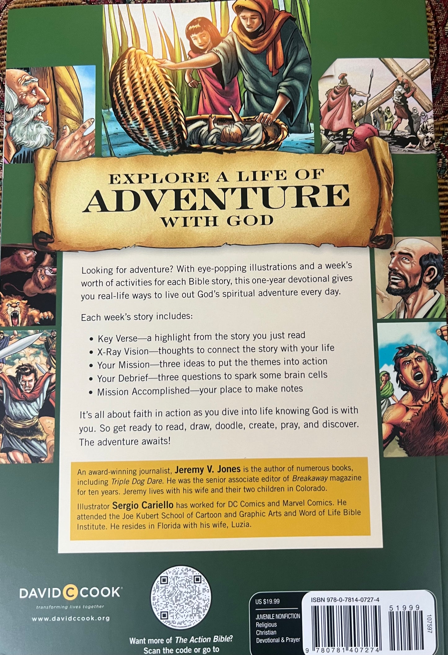 The Action Bible DEVOTIONAL 52Weeks God-Inspired Adventure