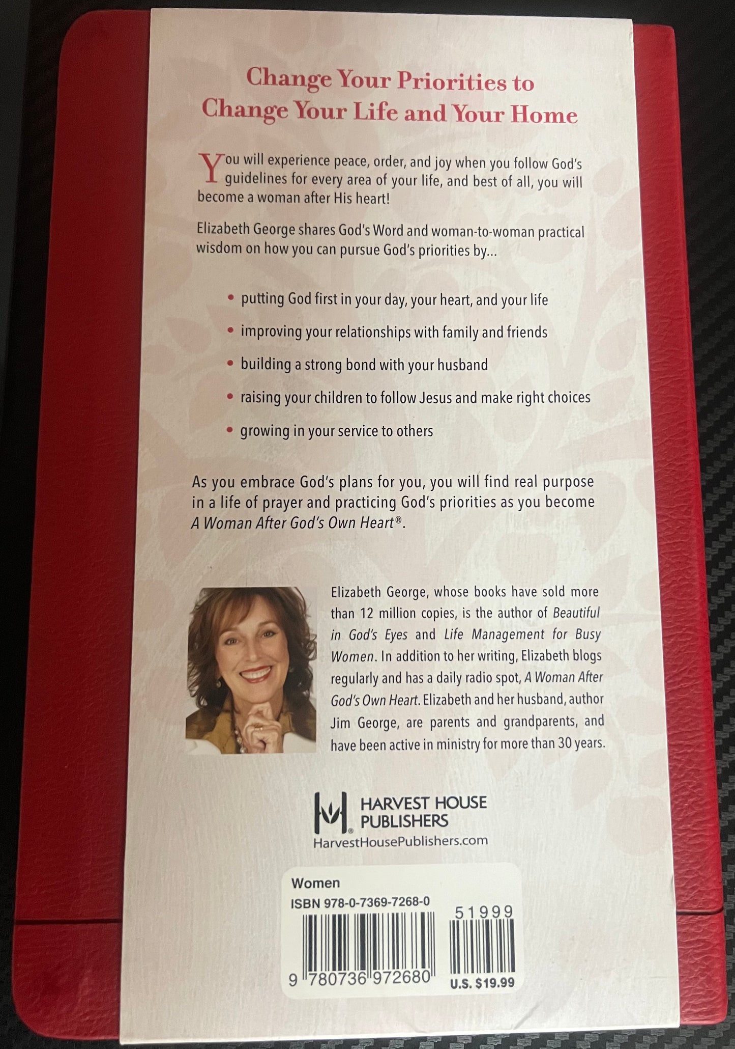 A Woman After God's Own Heart by Elizabeth George (milano softone imitation)