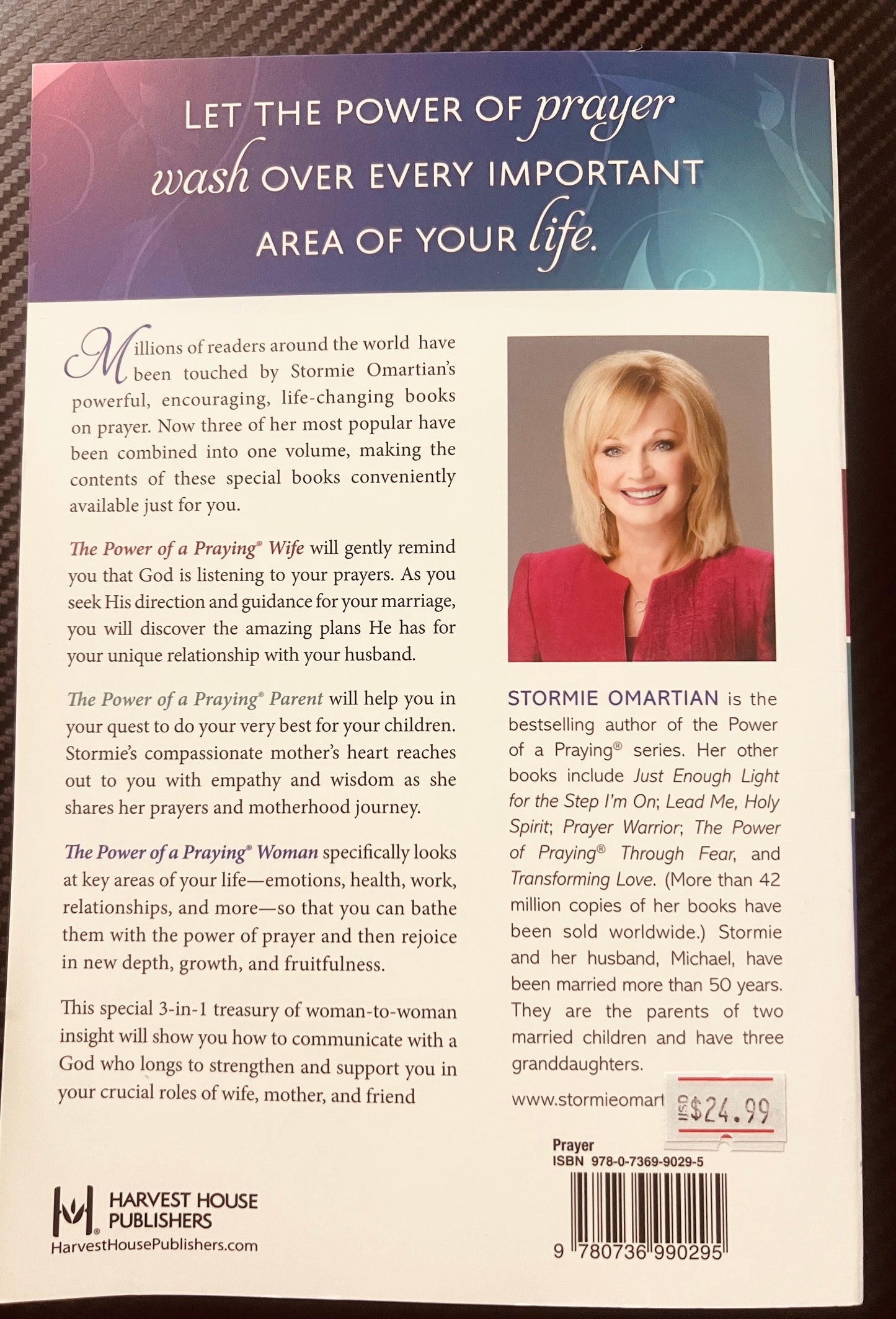 The power of Praying 3 in 1 Collection by Stormie Omartian.