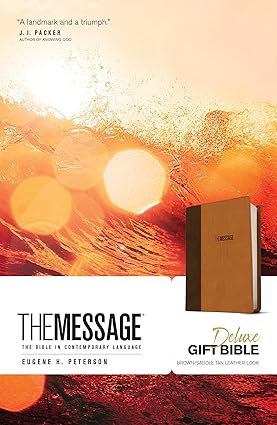 The Message - The bible in contemporary Language - Deluxe Gift Bible