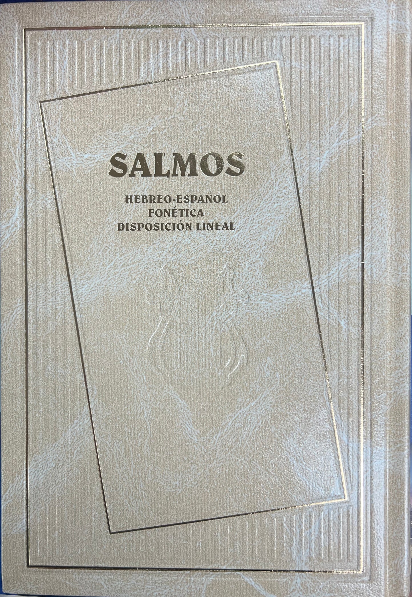 Libro de los Salmos Psalms Book Spanish-Hebrew Judaica Hebreo Española + Fonetica