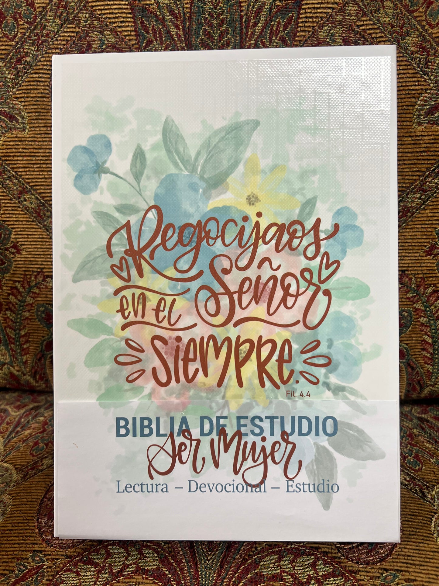 Biblia De Estudio (Ser Mujer) Lectura-Devocional-Estudio (Tulipanes)