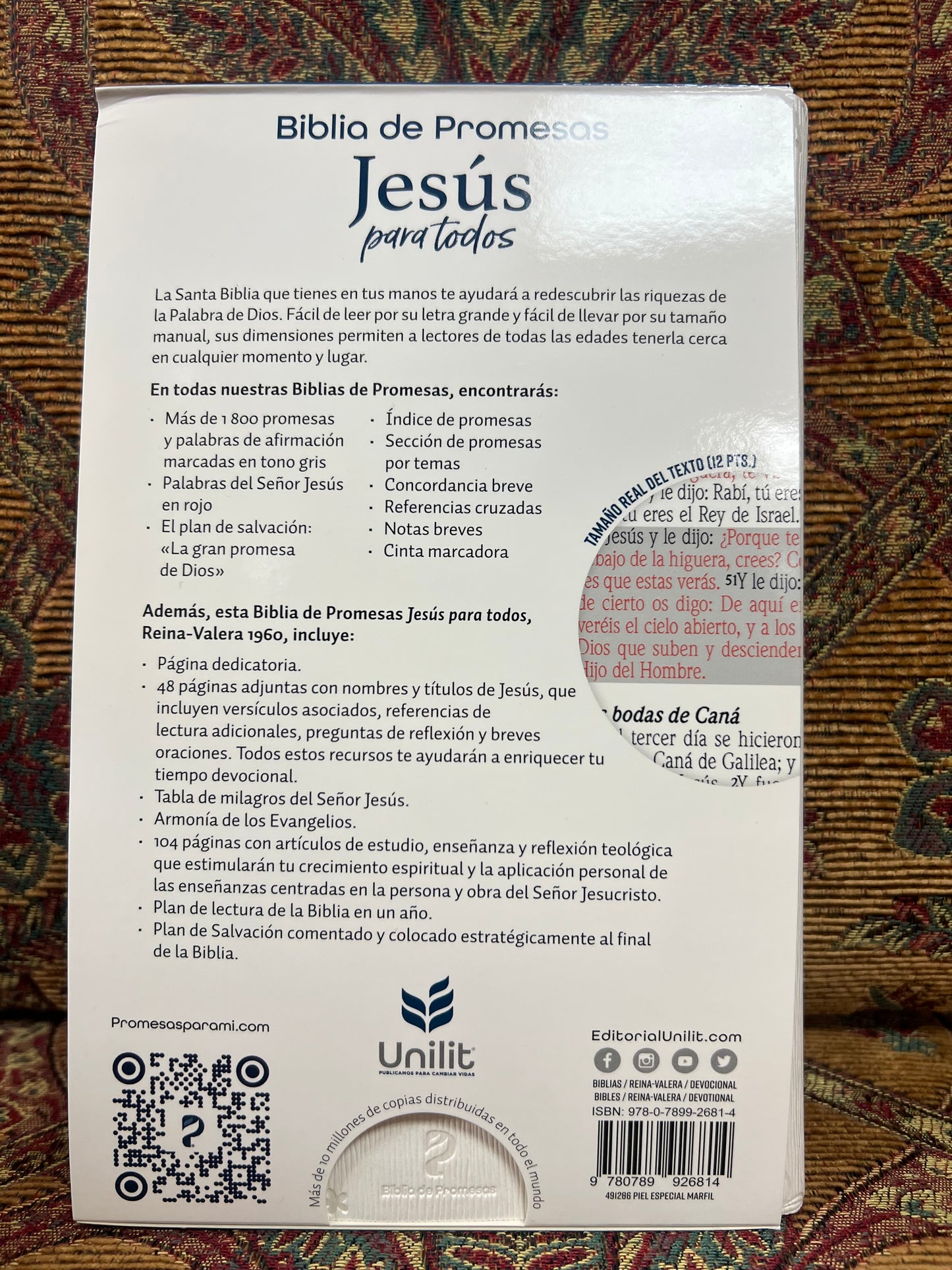 Biblia de Promesas (blanca)