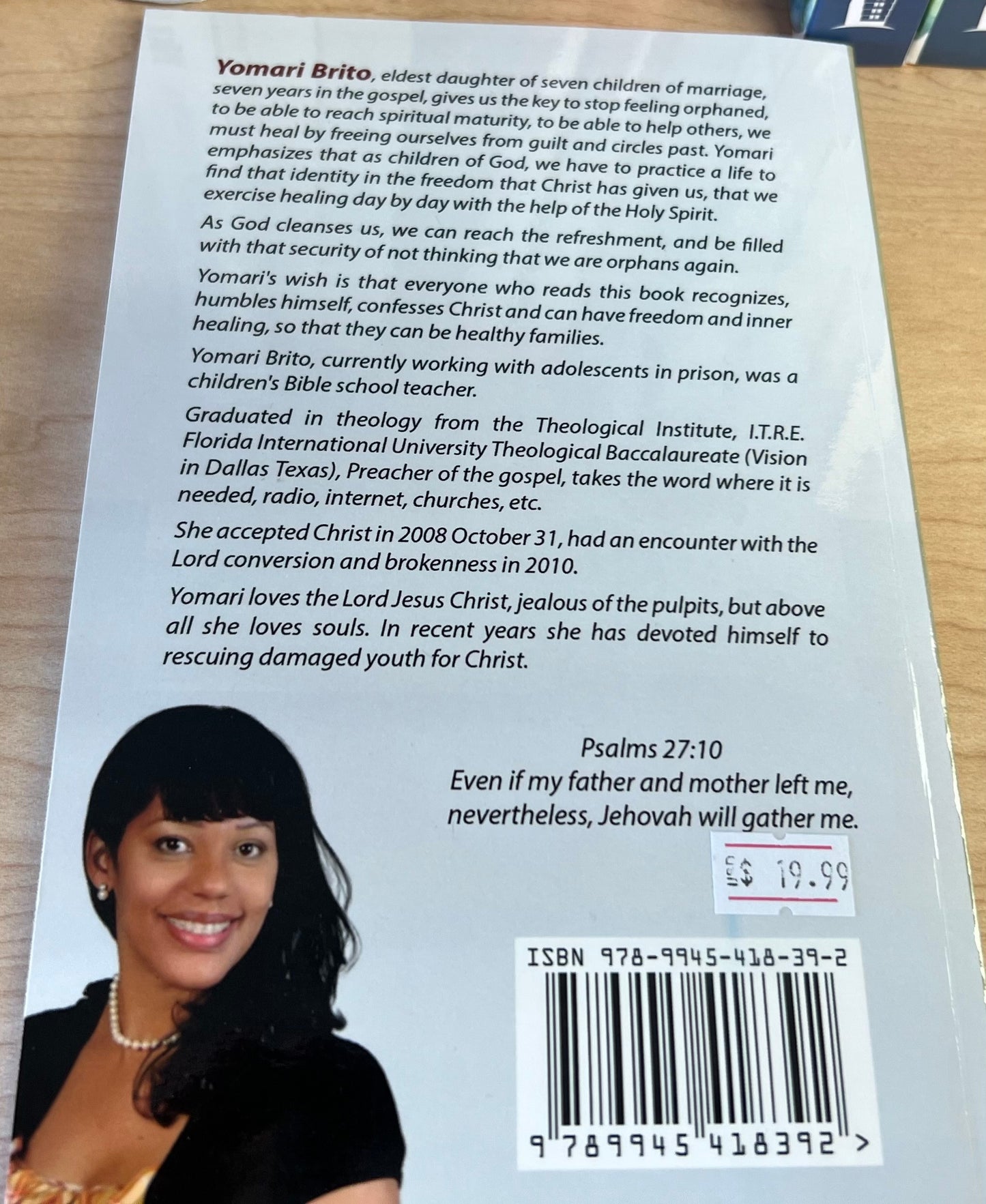 ORPHAN IN YOUR OWN HOUSE By: Yomari A Brito (Paperback)