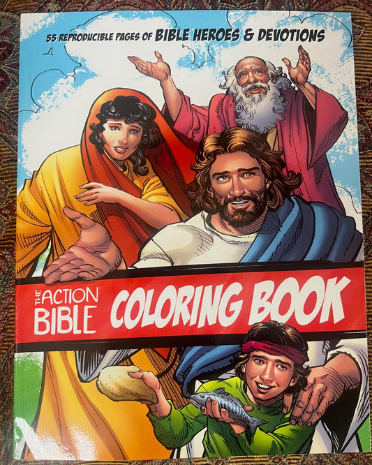 The Action Bible COLORIN BOOK
