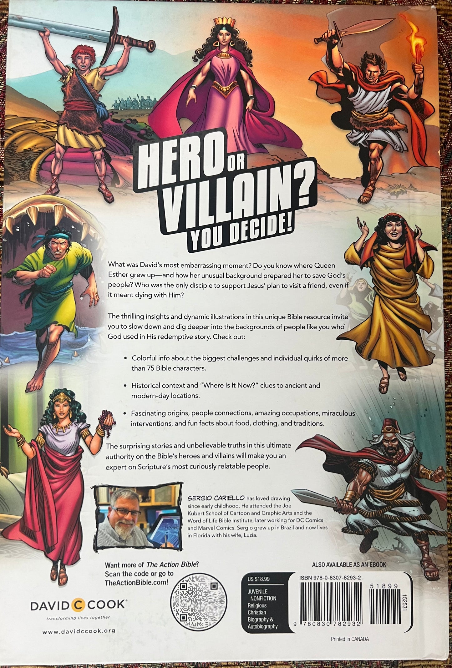 The Action Bible HEROES and VILLAINS