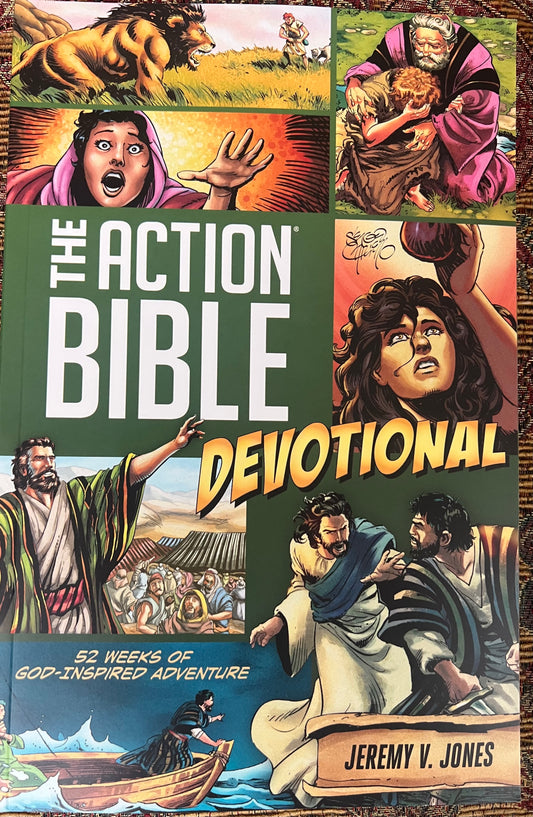 The Action Bible DEVOTIONAL 52Weeks God-Inspired Adventure