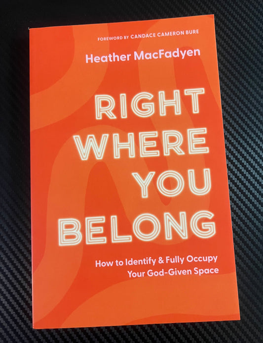 Right where you belong