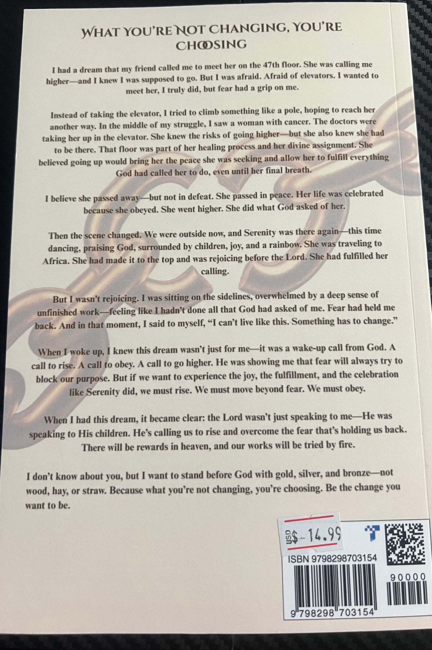 OVERCOMING FEAR living Unstuck, Called, and Confident in Christ-Tesha Wilson