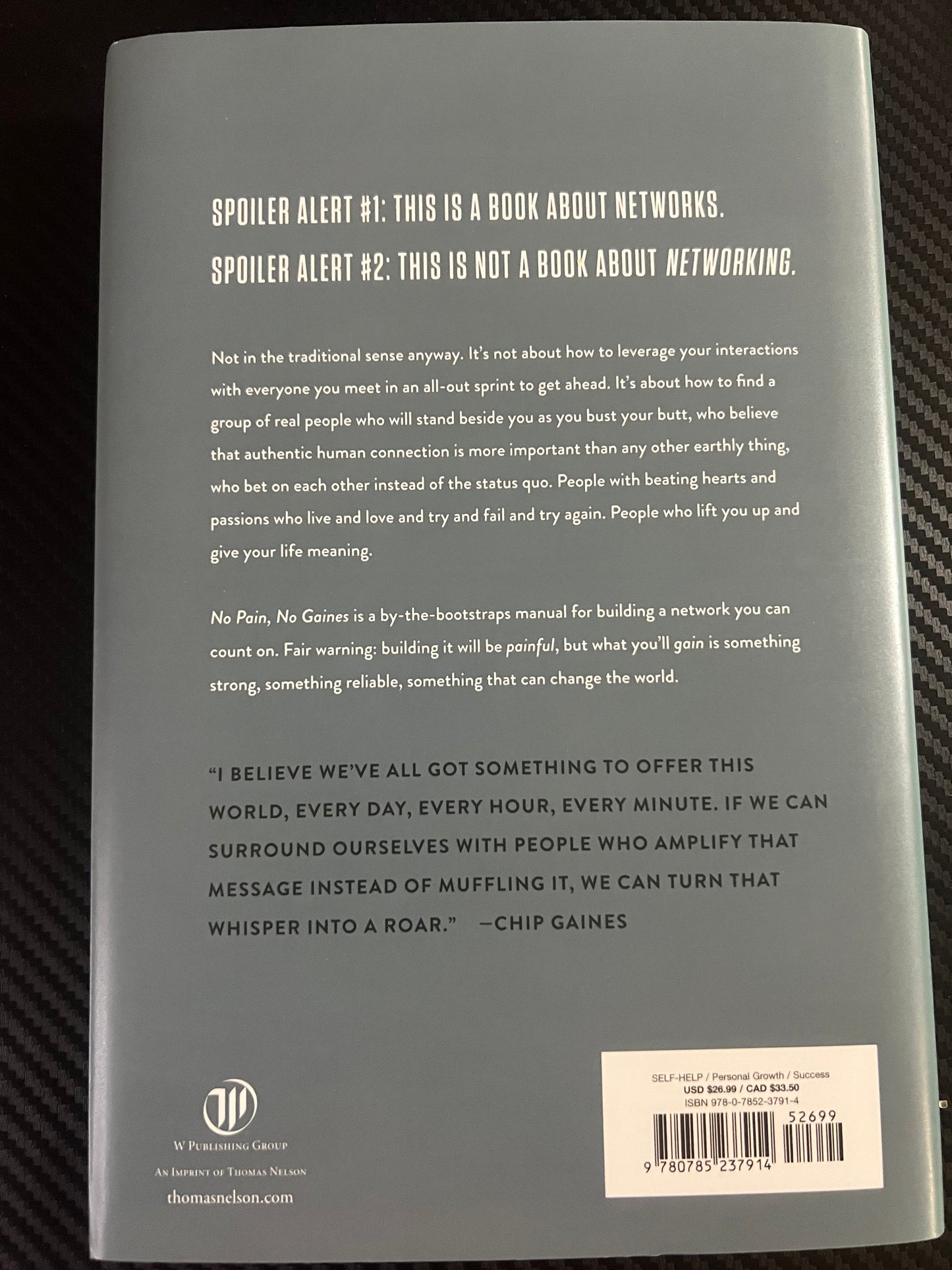 No Pain No Gaines by Chip Gaines