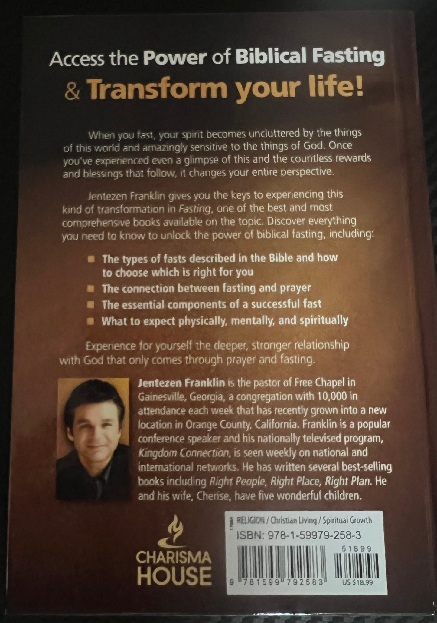 Fasting by Jentezen Franklin