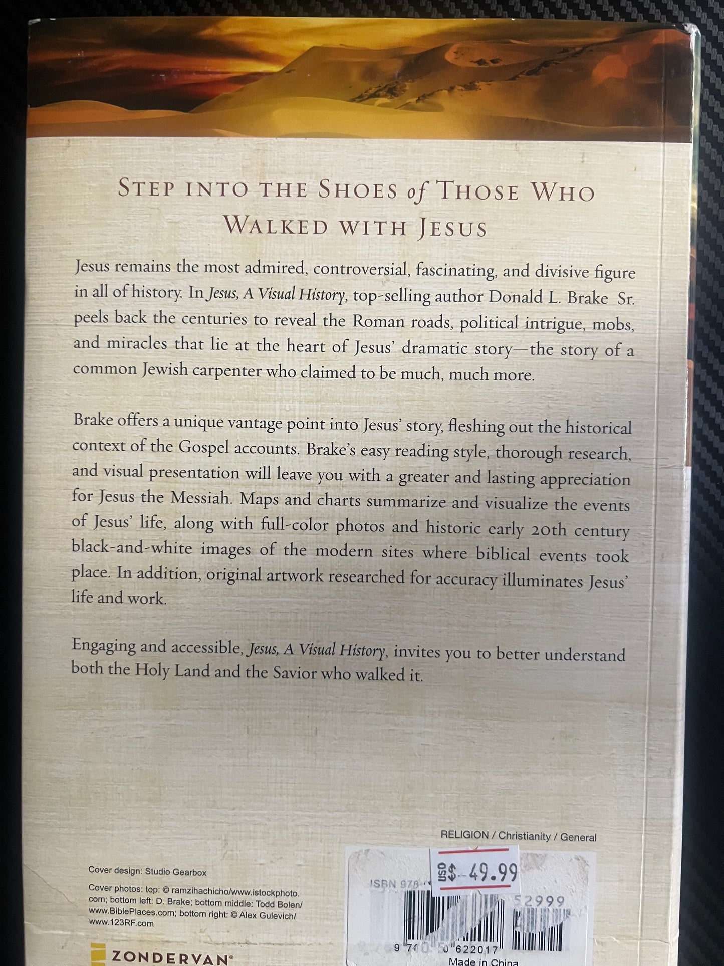 JESUS a visual history by Donald L.Brake Sr.