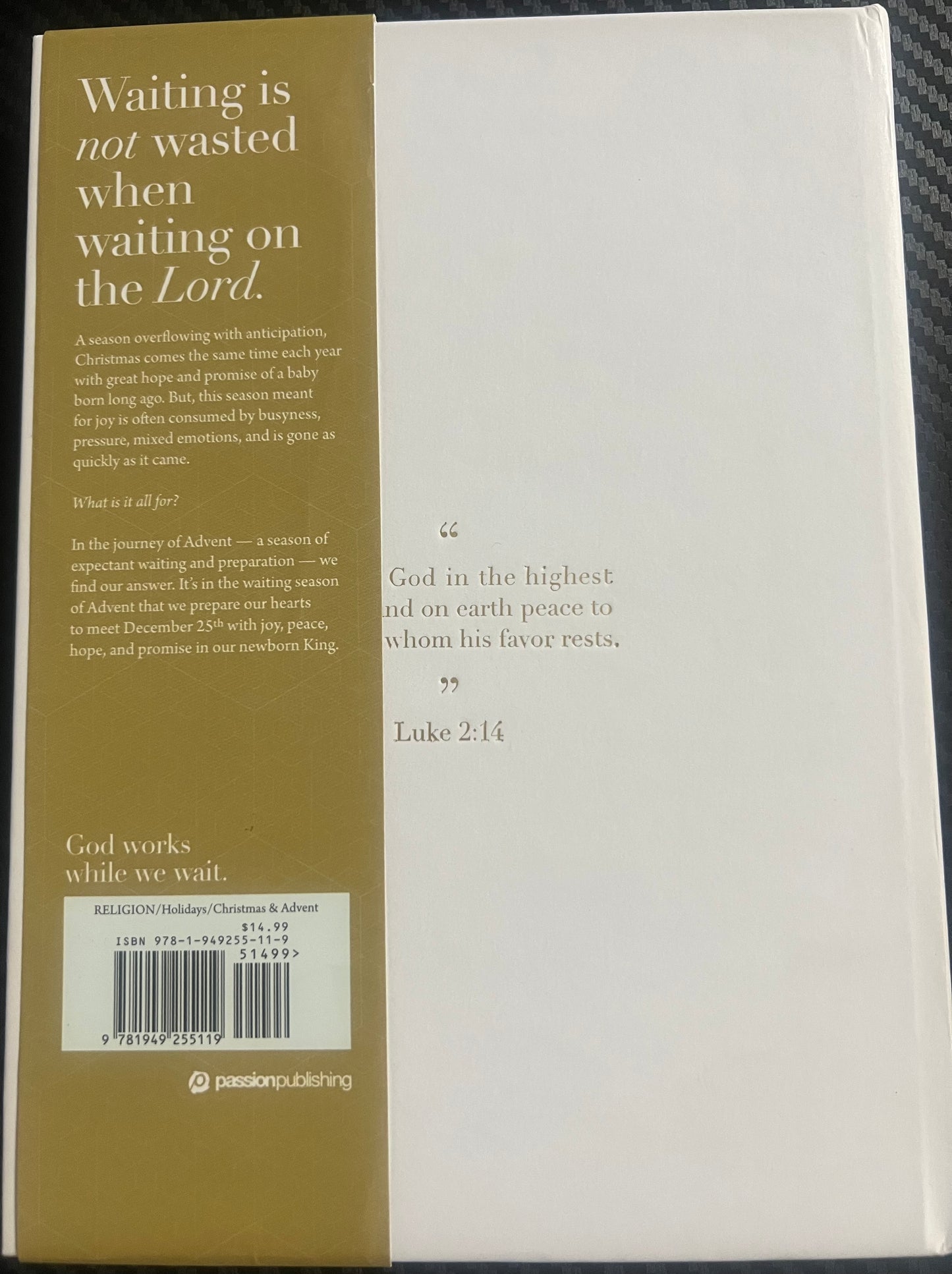 Waiting here for you an Advent journey of hope by Louie Giglio